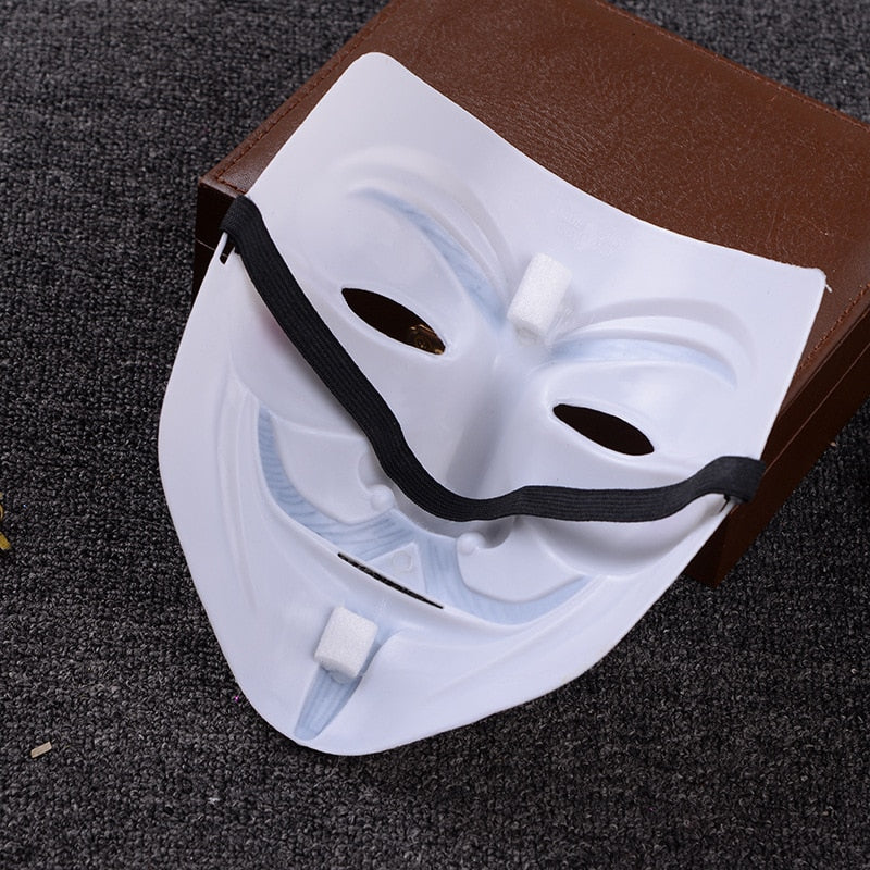 Guy Fawkes Mask for Cosplay, Halloween and Parties