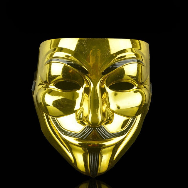 Guy Fawkes Mask for Cosplay, Halloween and Parties