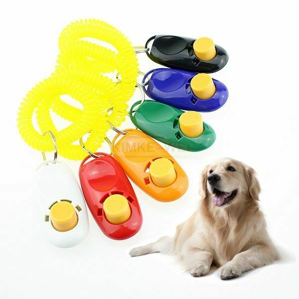 Dog Training Clicker With Wrist Strap for Easy Cues