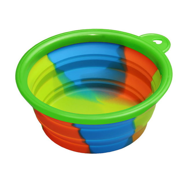 Portable Collapsible Dog Bowl for Travel, Walks & Hikes