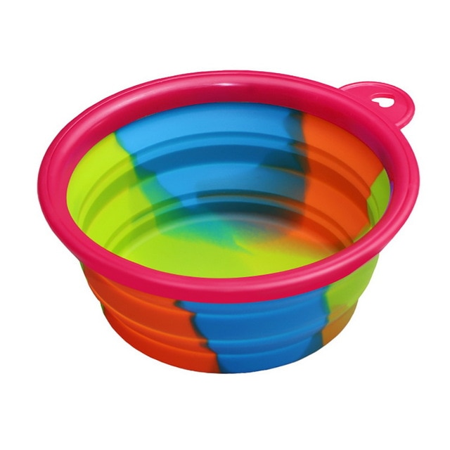 Portable Collapsible Dog Bowl for Travel, Walks & Hikes