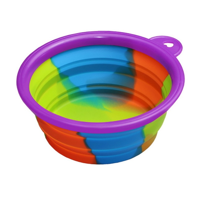 Portable Collapsible Dog Bowl for Travel, Walks & Hikes