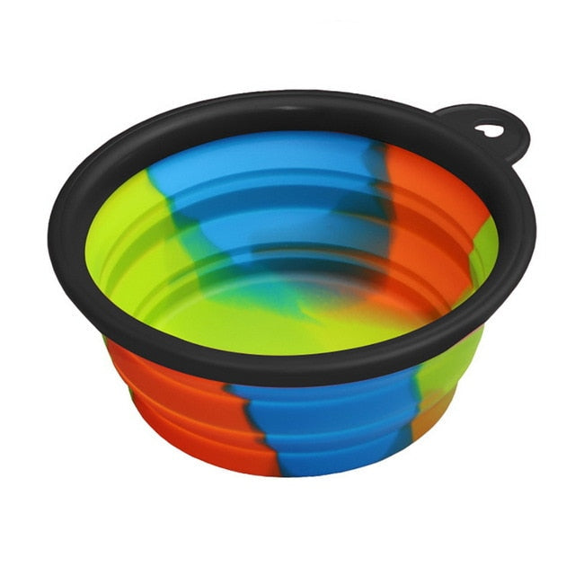 Portable Collapsible Dog Bowl for Travel, Walks & Hikes