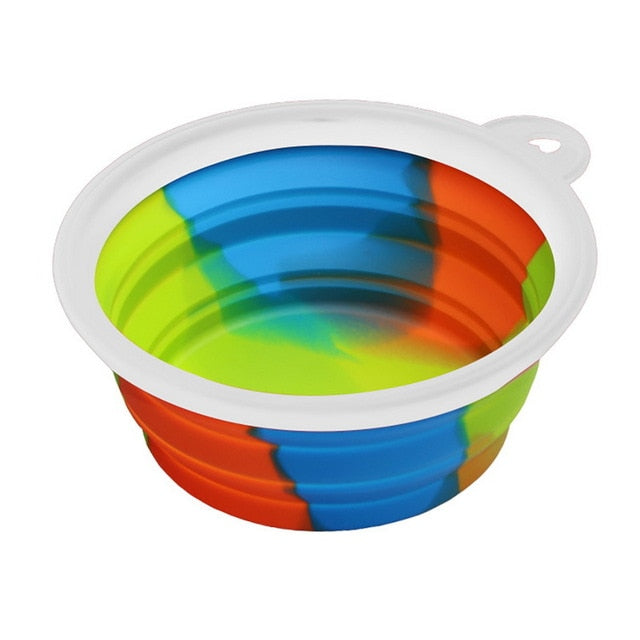 Portable Collapsible Dog Bowl for Travel, Walks & Hikes