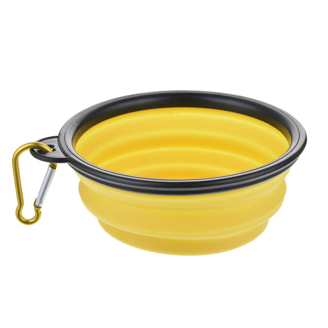 Portable Collapsible Dog Bowl for Travel, Walks & Hikes