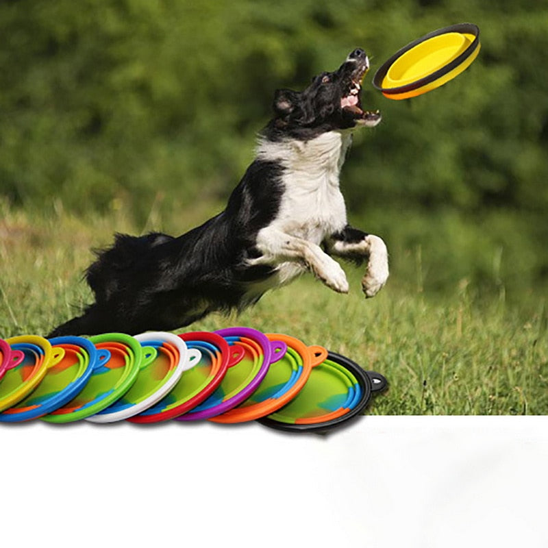 Portable Collapsible Dog Bowl for Travel, Walks & Hikes