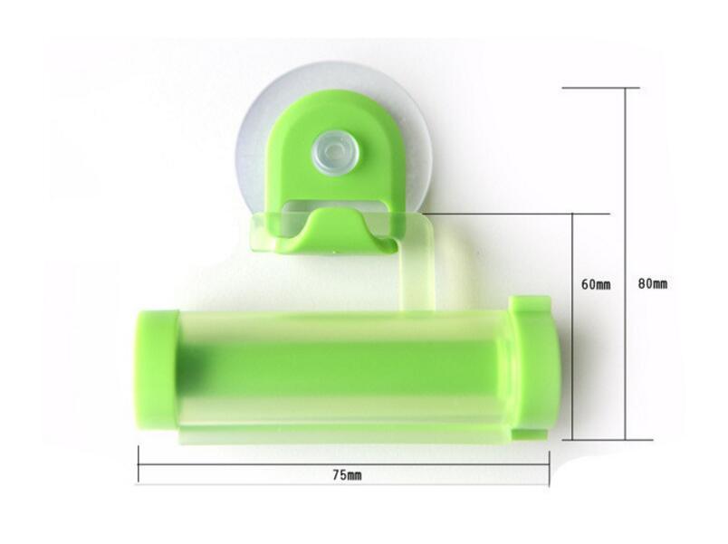 Toothpaste Squeezer Wall Holder, Suction Mount No Drill