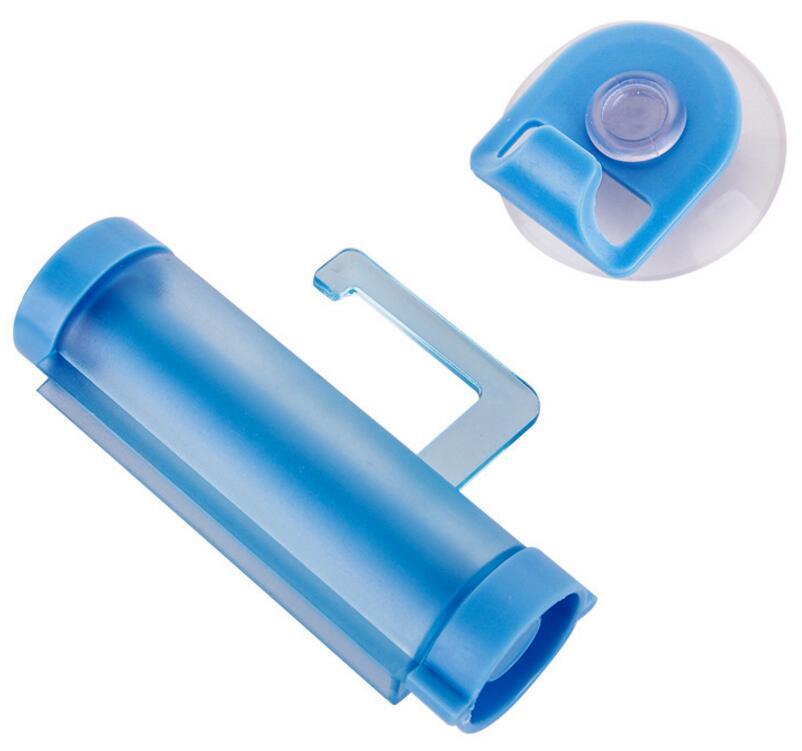 Toothpaste Squeezer Wall Holder, Suction Mount No Drill