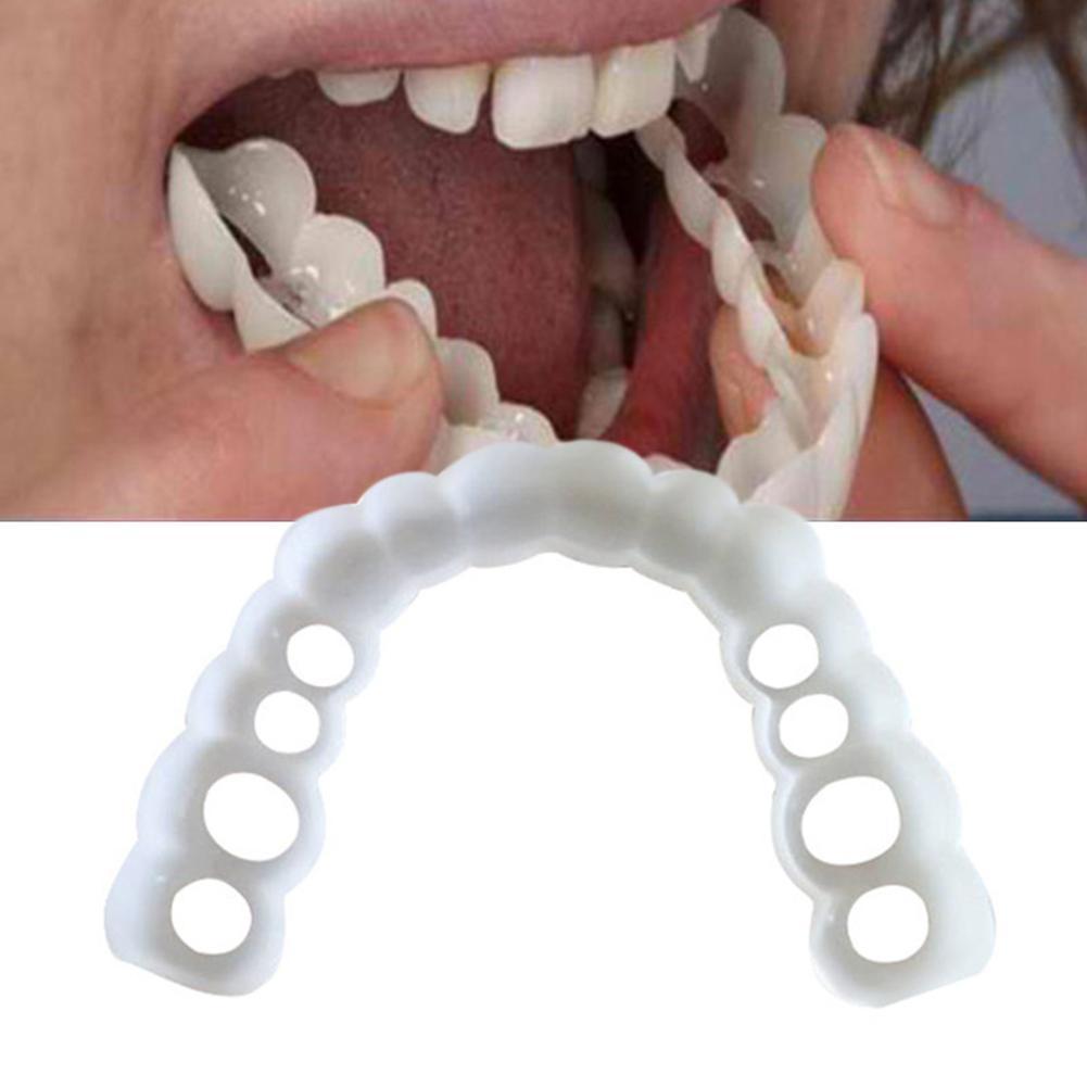 Snap-On Whitening Teeth Veneers for an Instant Smile