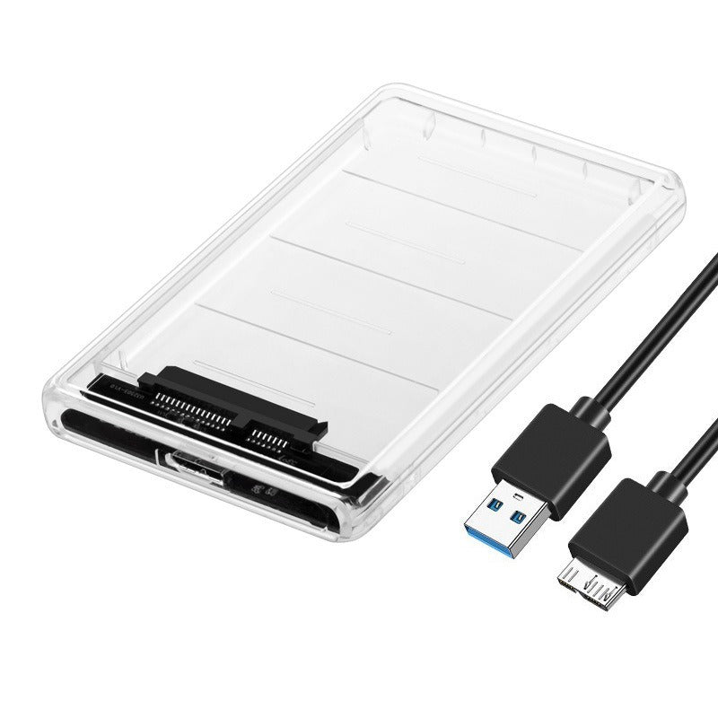 Tool-Free 2.5-Inch USB 3.0 Hard Drive Enclosure Case