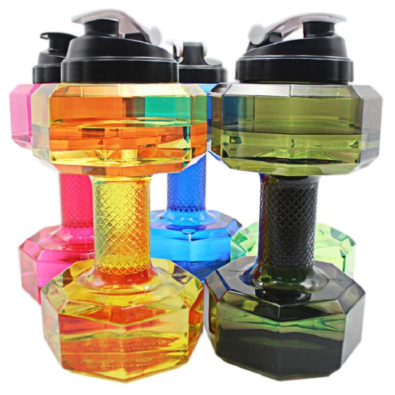 2.5L Dumbbell Water Bottle for Gym, Cycling & Camping