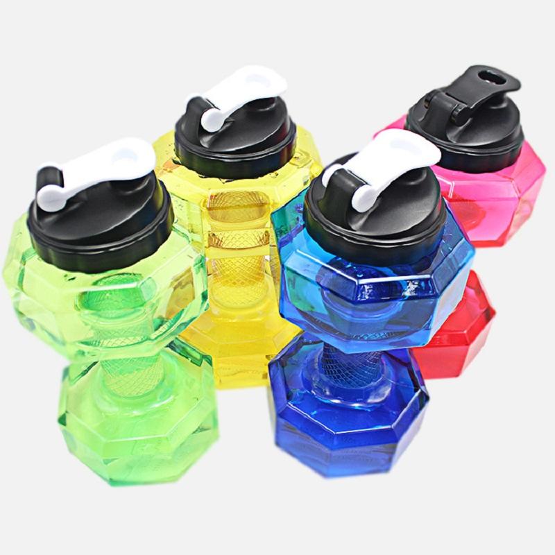 2.5L Dumbbell Water Bottle for Gym, Cycling & Camping