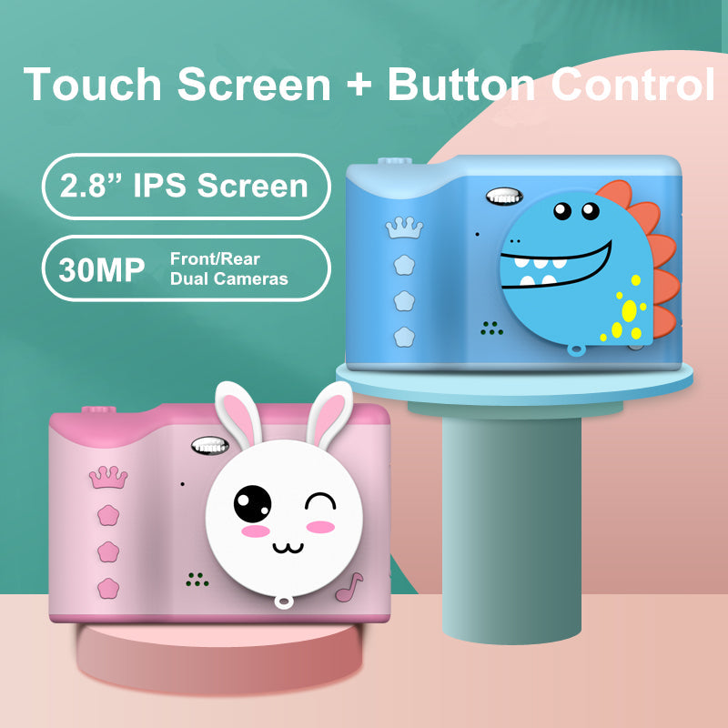 Kids Digital Camera: Dual Lens Fun Photos and Videos