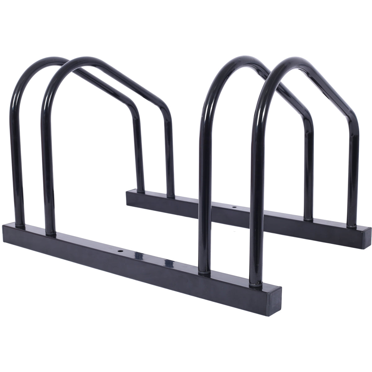Bike Parking Rack for 22-28 Inch Wheels, Holds 2 Bikes