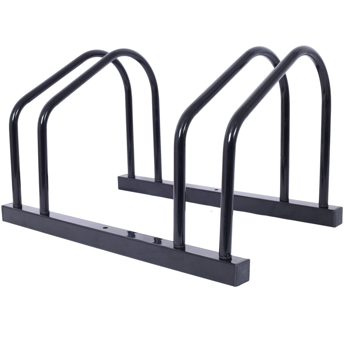 Bike Parking Rack for 22-28 Inch Wheels, Holds 2 Bikes