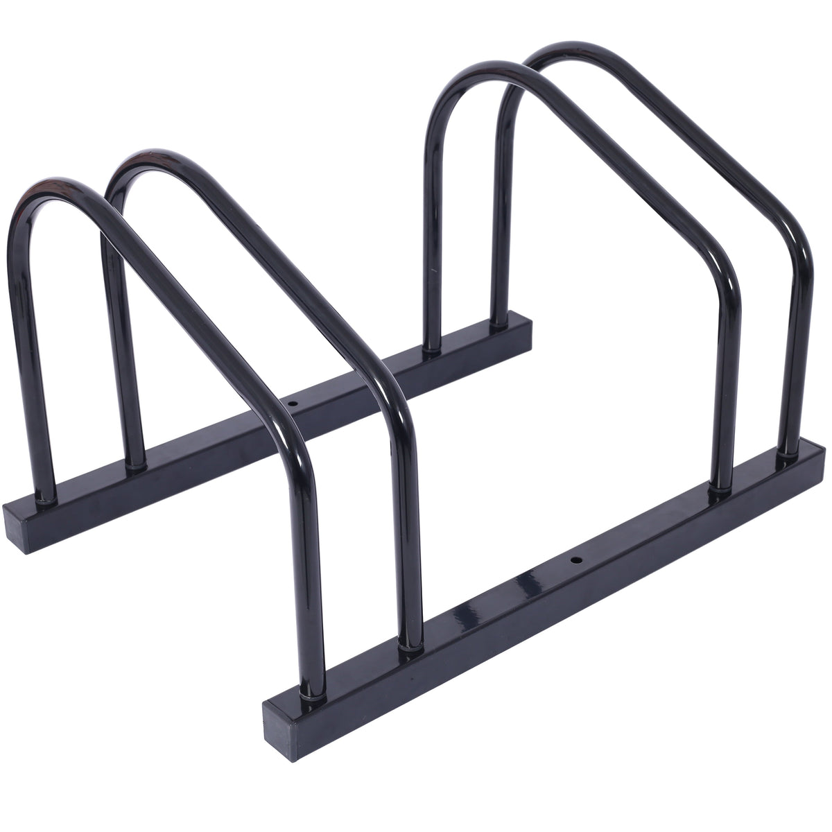 Bike Parking Rack for 22-28 Inch Wheels, Holds 2 Bikes