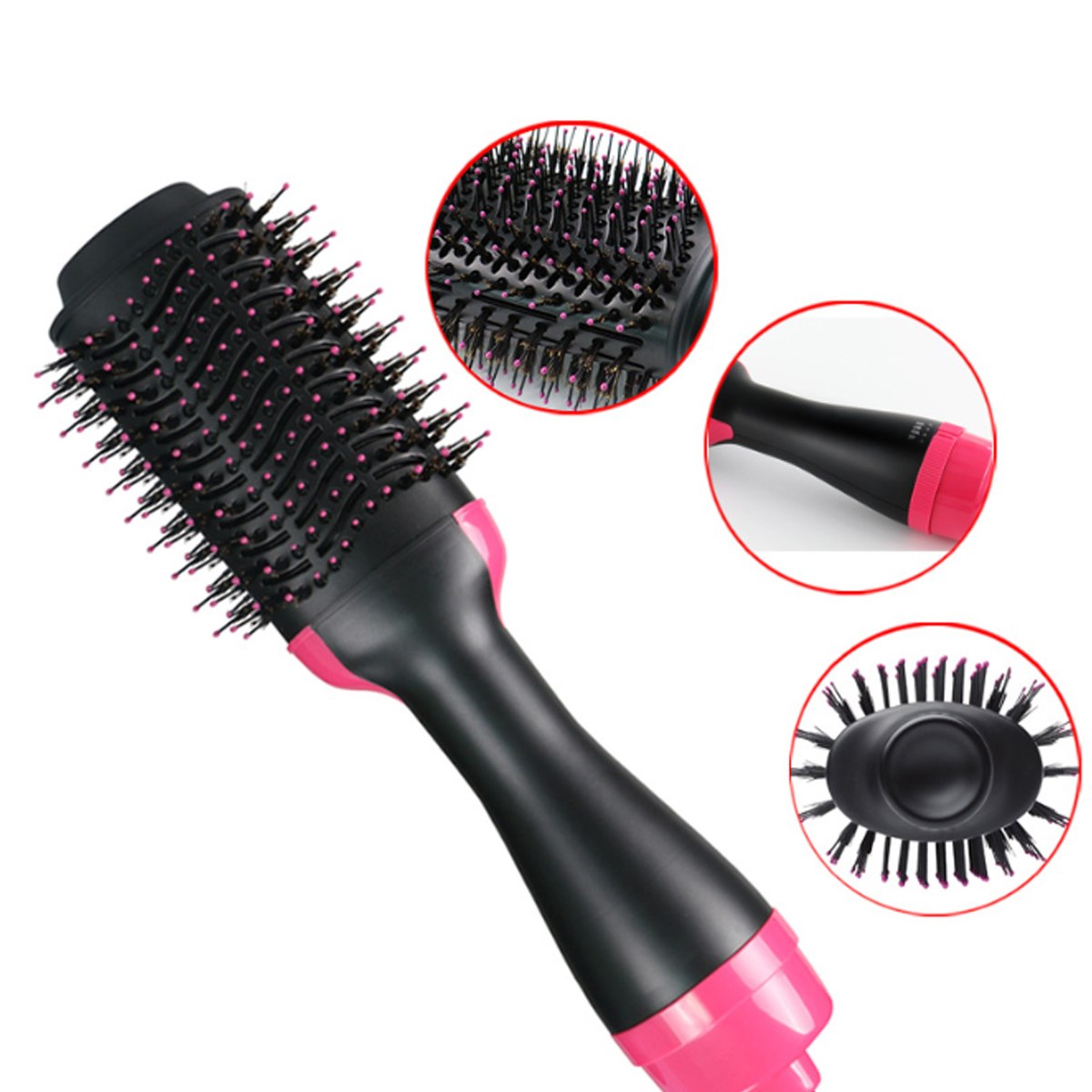 Hot Air Styling Brush: Dryer and Volumizing Round Brush