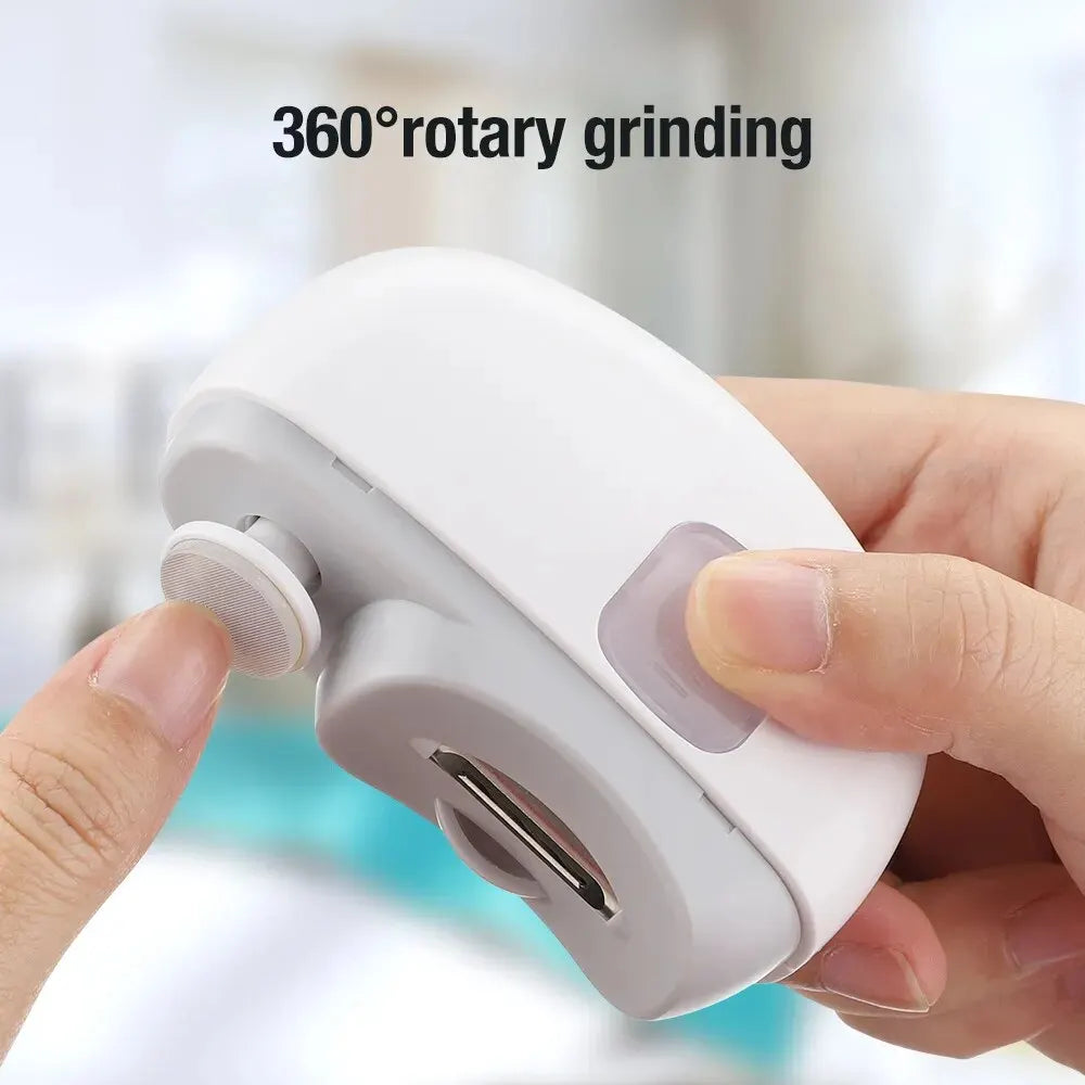 Electric Nail Clipper and Grinder for Baby and Adult Nails