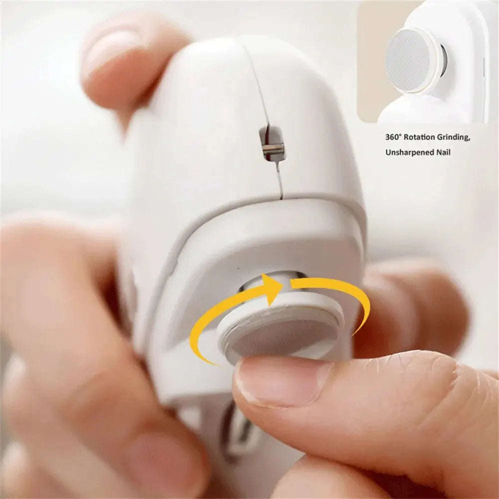 Electric Nail Clipper and Grinder for Baby and Adult Nails