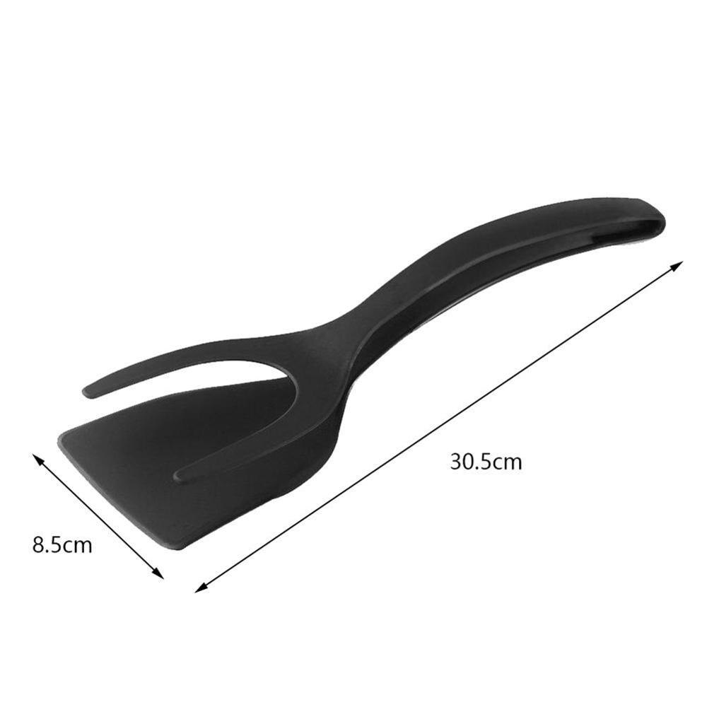 2-in-1 Egg Spatula Tongs That Flip Without Tearing