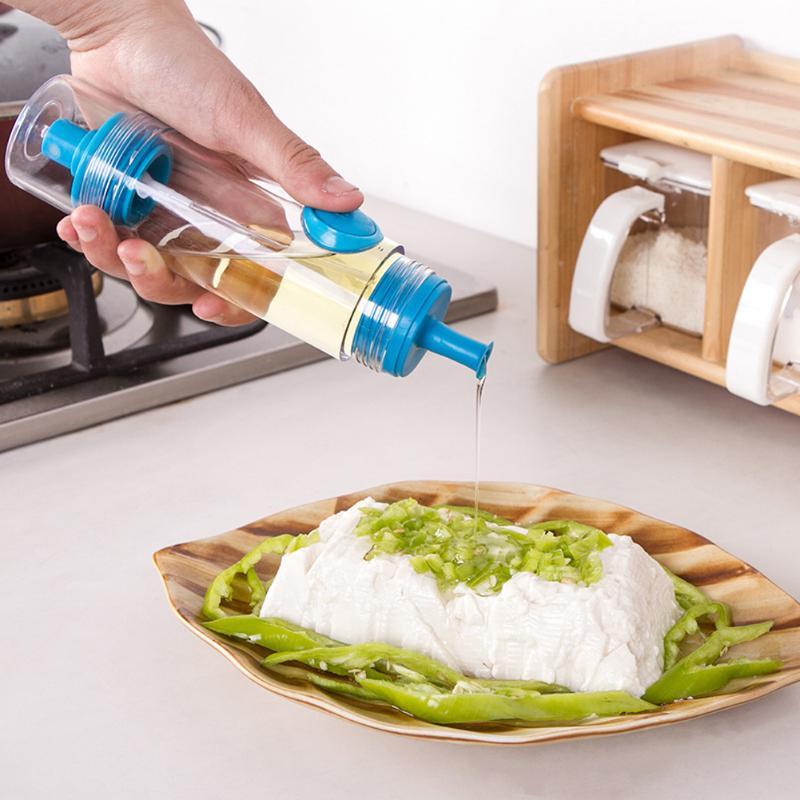 Oil Sprayer Bottle with Press-to-Pour Spout for Cooking