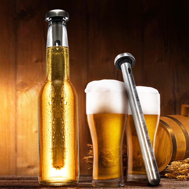 Stainless Steel Beer Chilling Rod: Cold Beer Without Ice
