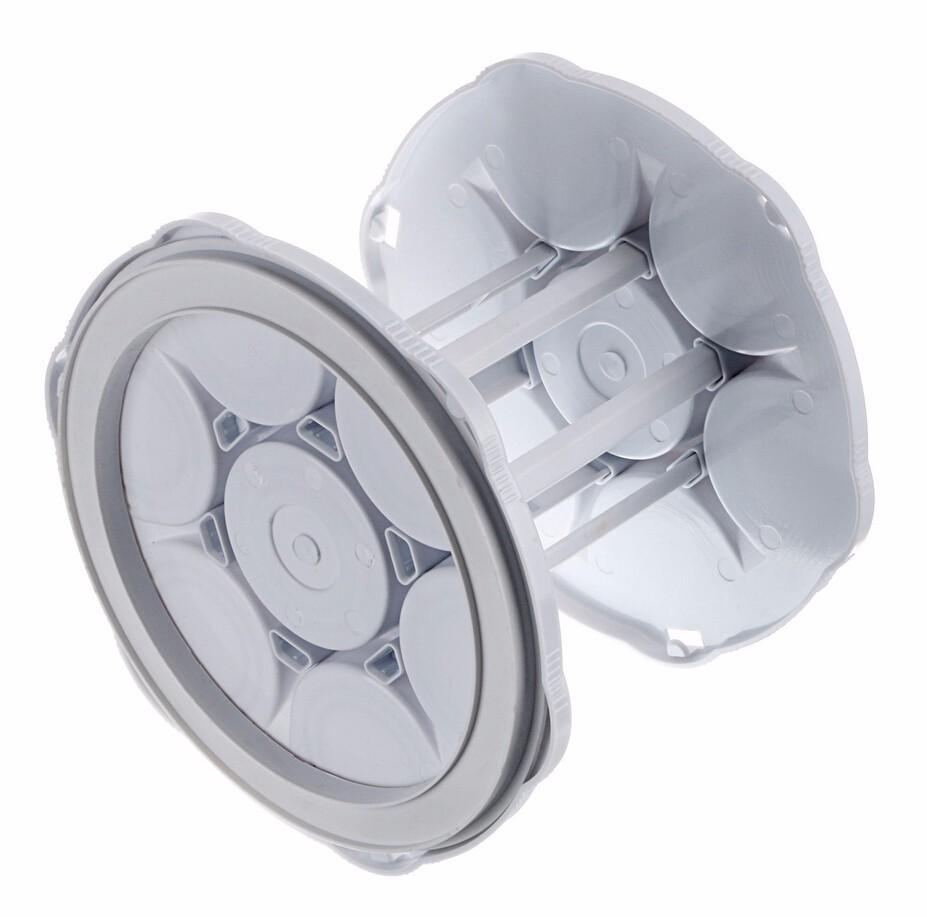 2-Tier Can Organizer Carousel That Spins to Show Every Can