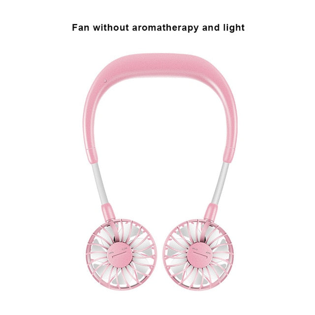 Neck Fan Hands Free: 360° Wearable Cooling Fan