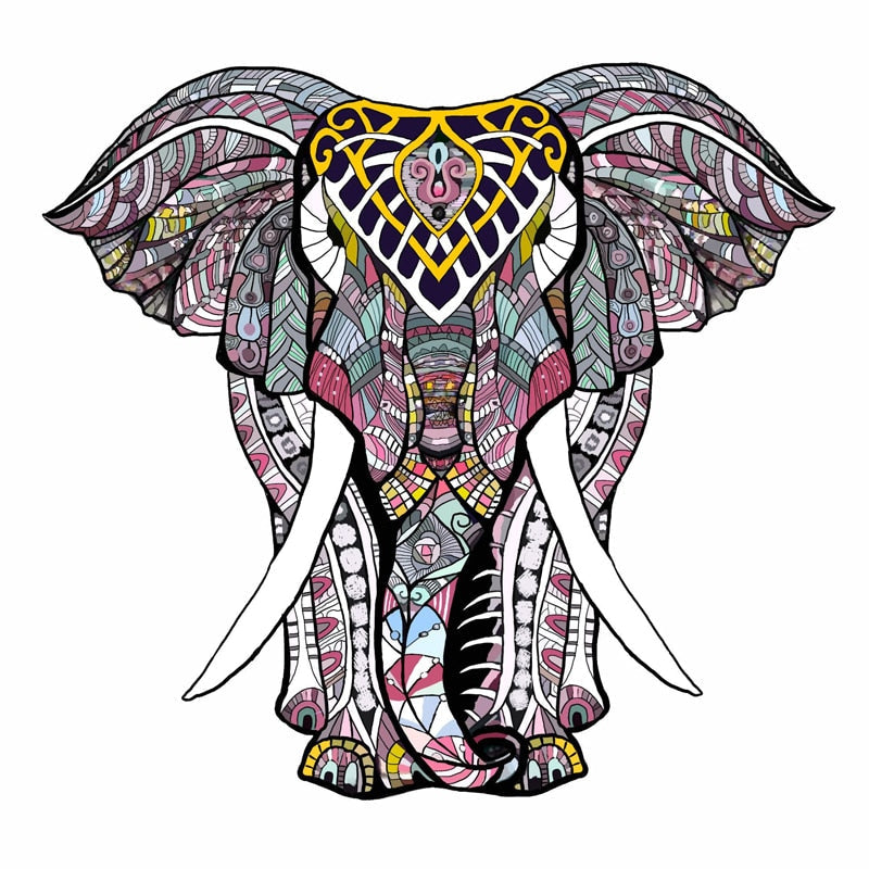 Wooden Animal Puzzle for Adults | Screen-Free Challenge