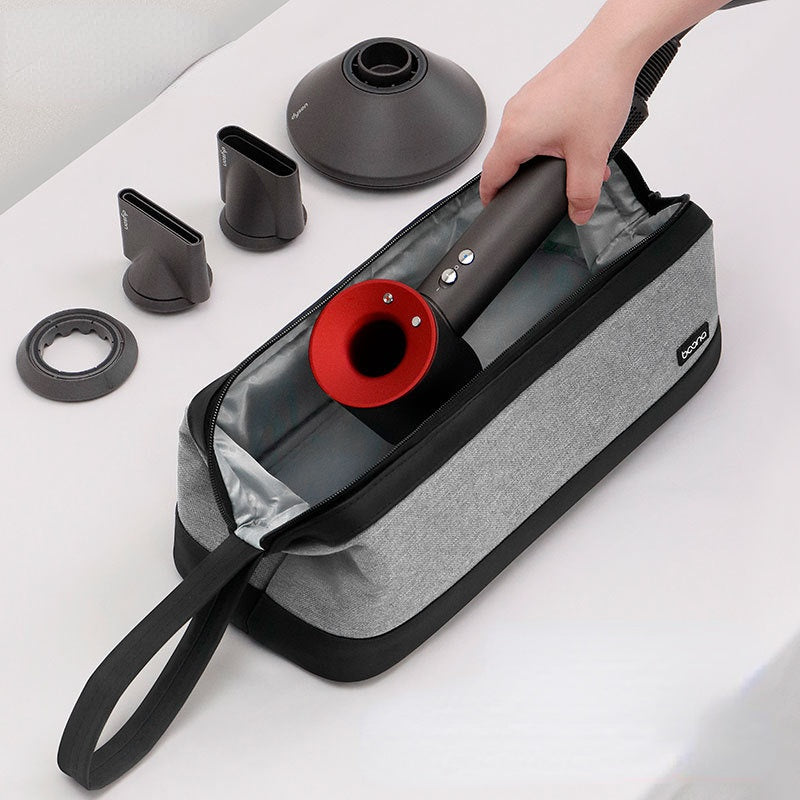 Structured Hair Dryer Bag That Fits Every Attachment