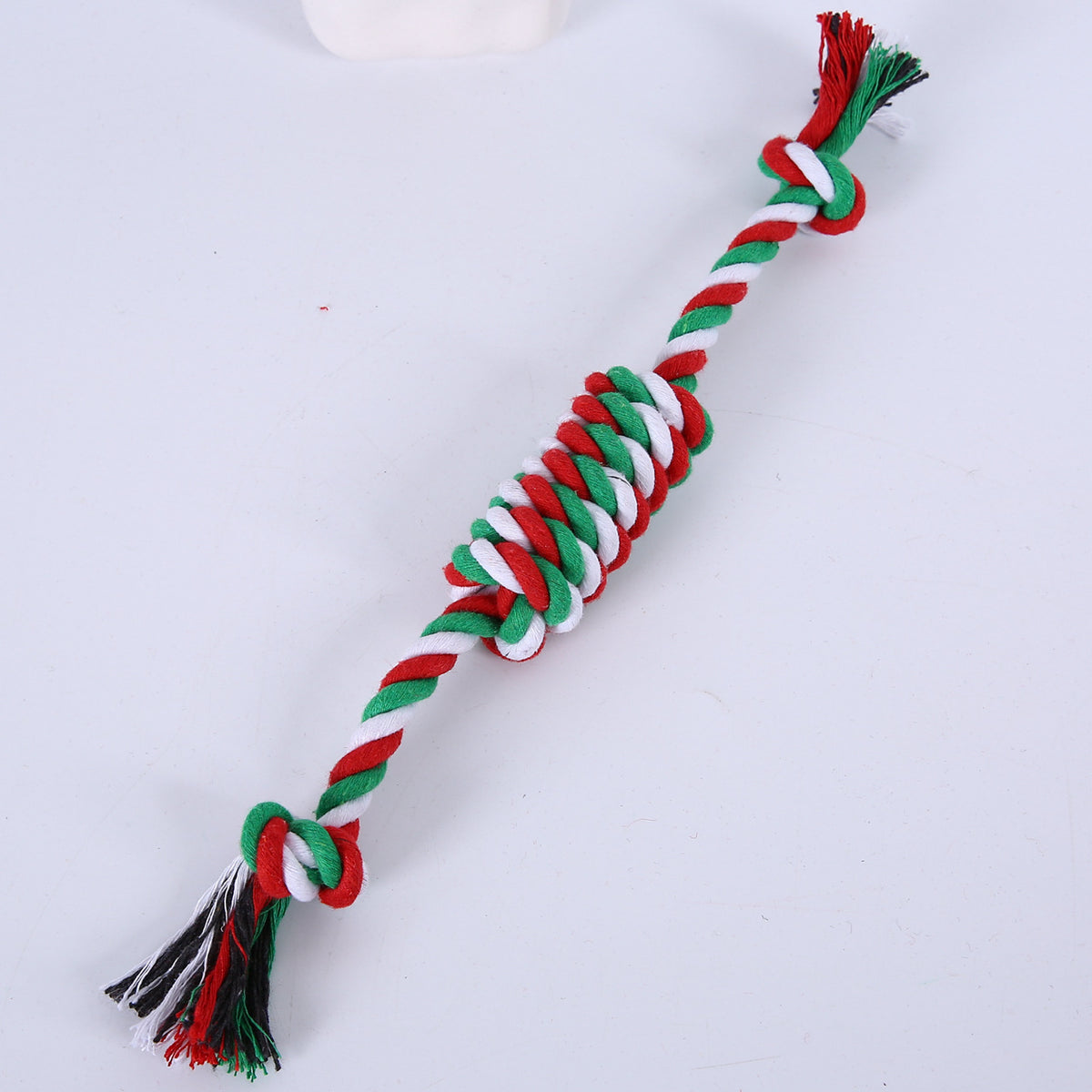 Dog Christmas Rope Toys for Festive Chew & Tug Play