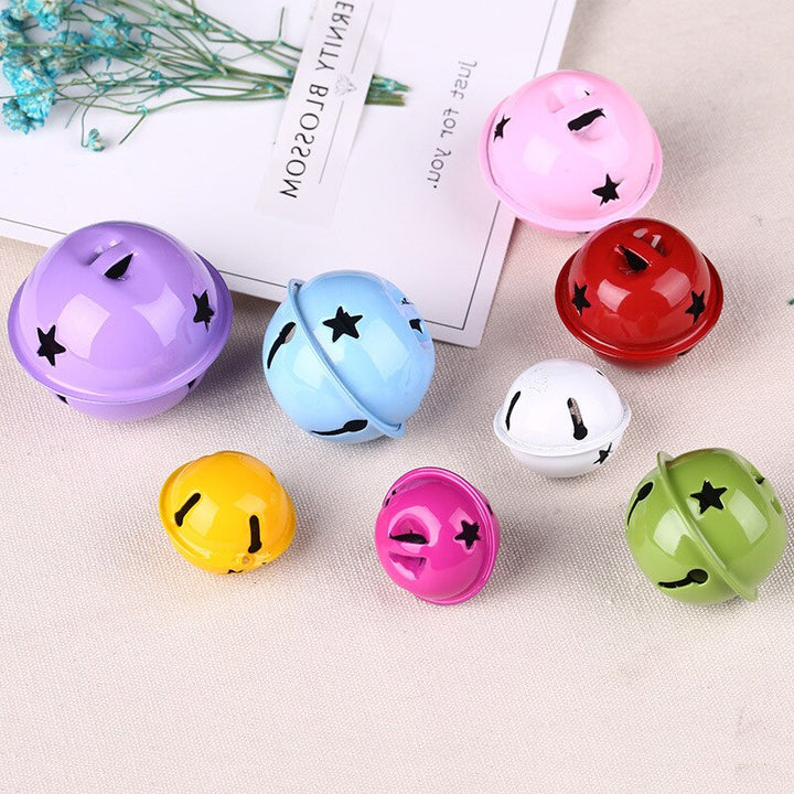 20-Piece Colorful Jingle Bells for Christmas Crafts