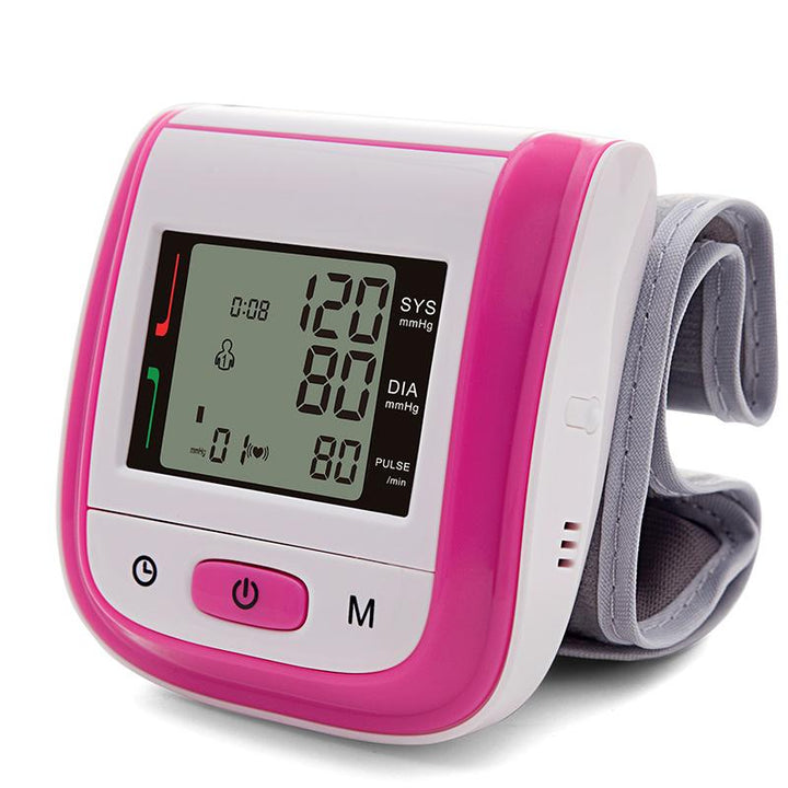 Wrist Blood Pressure Monitor — Quick Digital Readings at Home