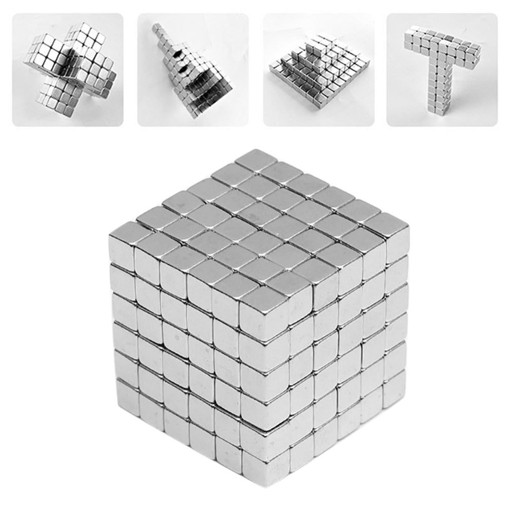 216-Piece Magnetic Building Blocks for 3D STEM Play