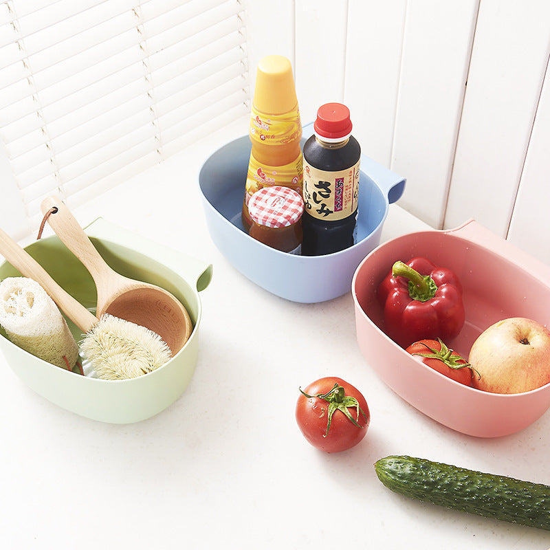 Hanging Cabinet Door Trash Can with Open-Top Design