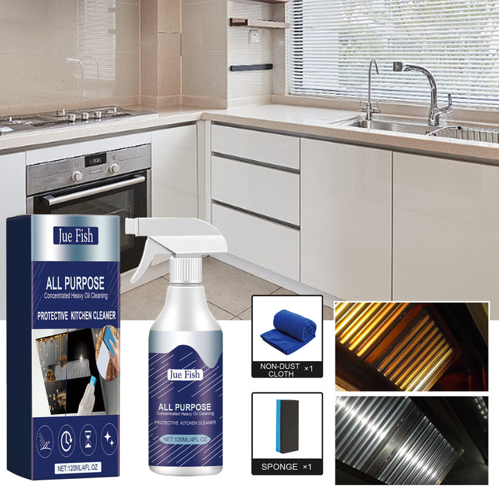 Kitchen Cleaner Spray for Heavy Kitchen Grease Removal