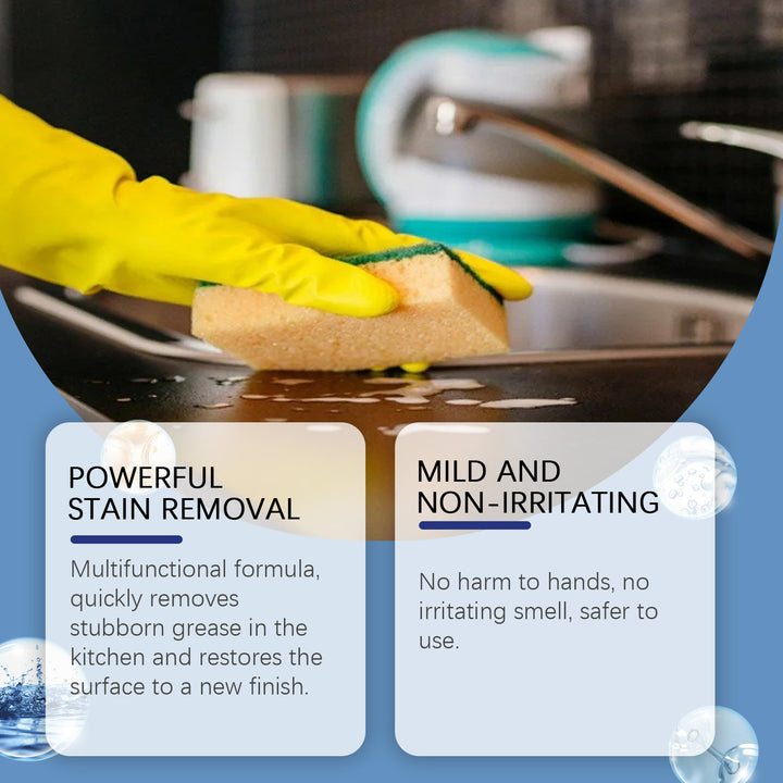 Kitchen Foam Cleaner for Powerful Kitchen Grease Removal