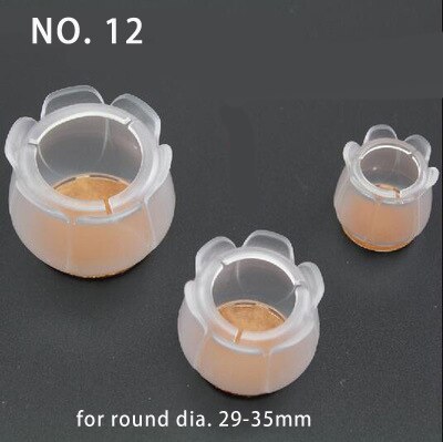 Silicone Chair Leg Caps That Stop Floor Scratches & Noise
