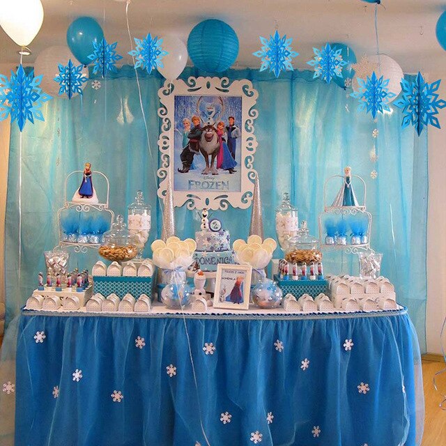 3D Hanging Snowflake Decorations for Winter Parties