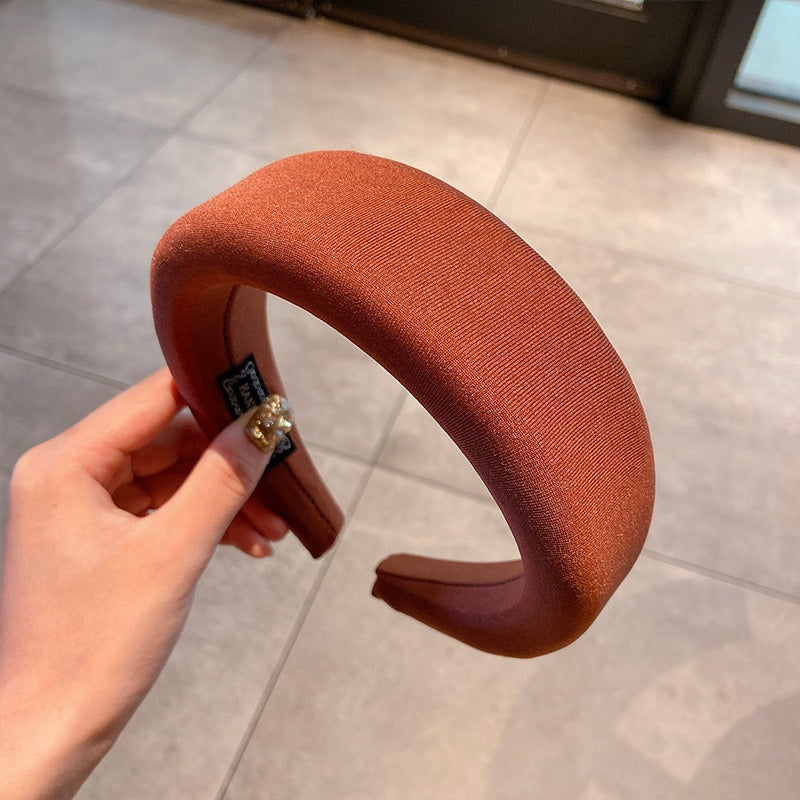 Wide Padded Headband for Quick, Polished Hair Days