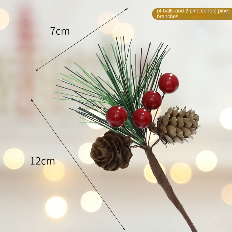 Christmas Pine Branch Decoration for Festive Displays
