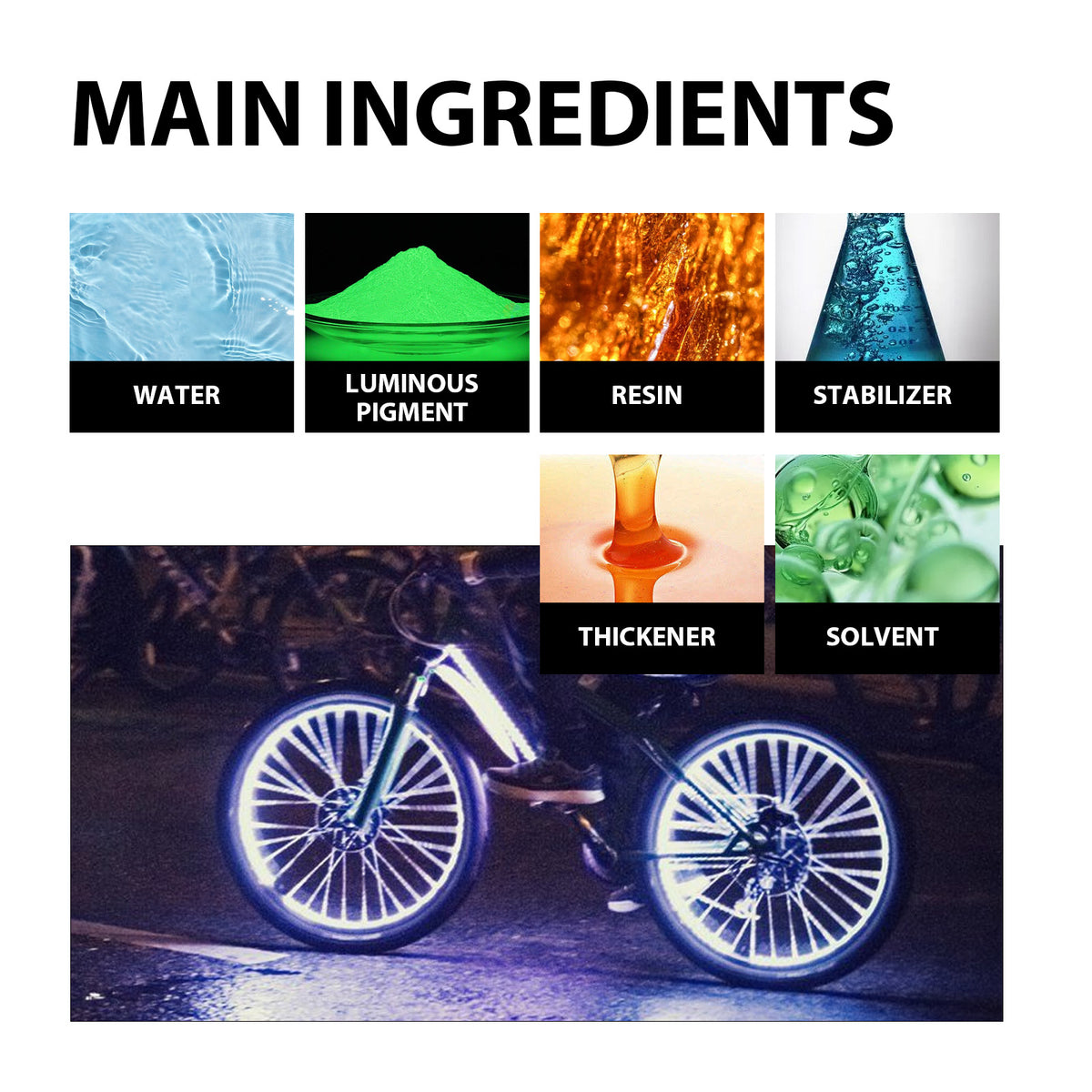 Reflective Spray for Night Cycling Visibility 100ml