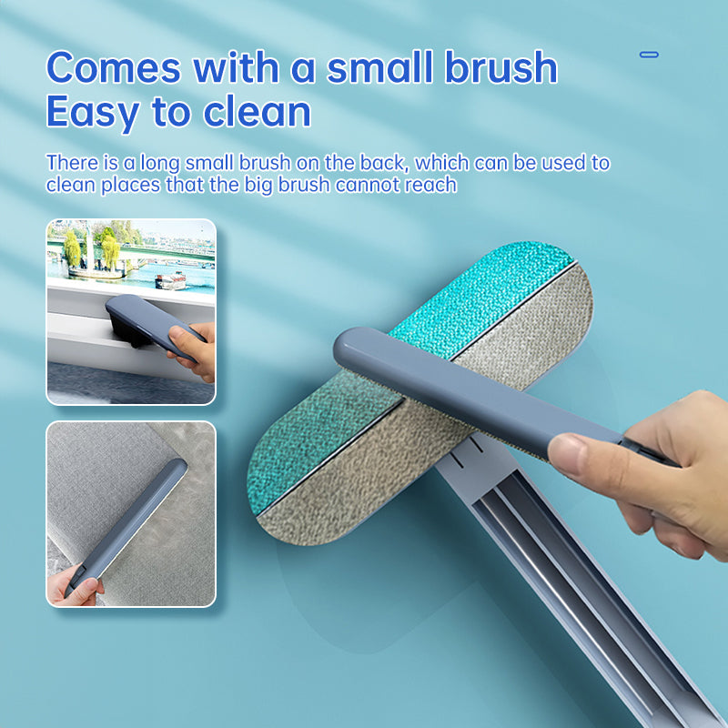 3-in-1 Pet Hair Remover Brush with Adjustable Handle