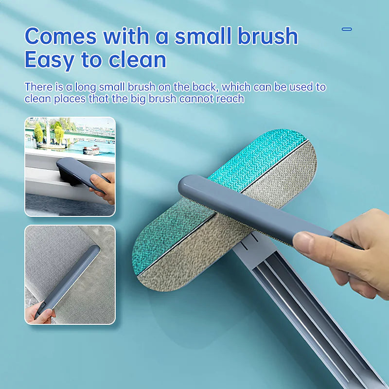 3-in-1 Pet Hair Remover Brush with Adjustable Handle