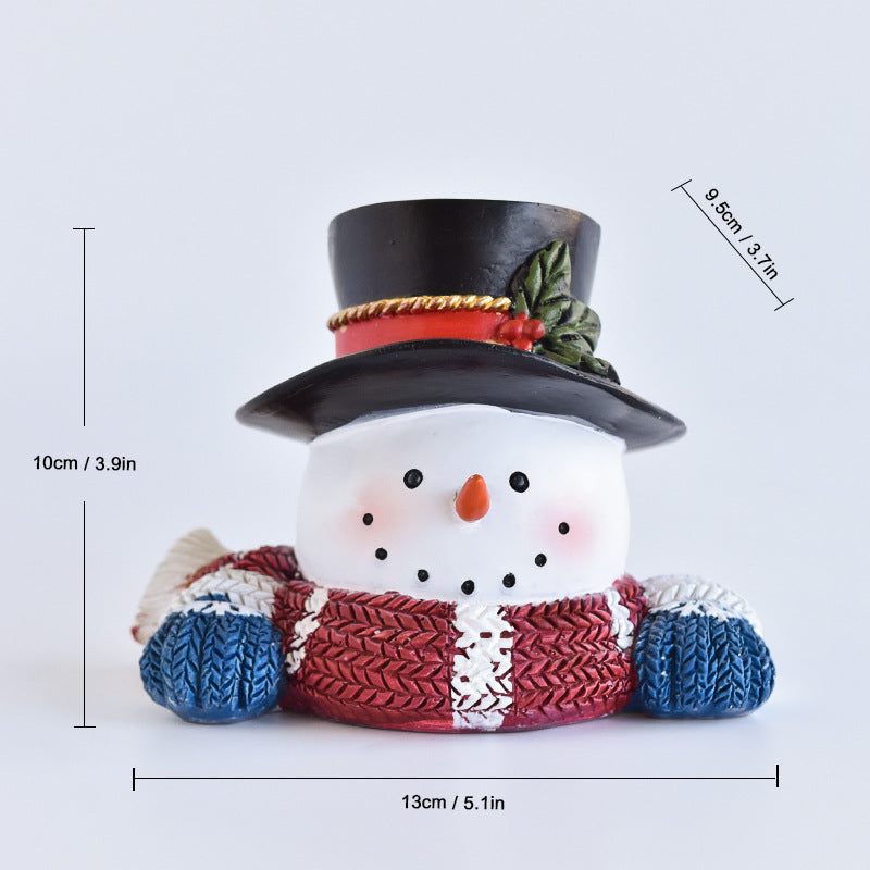 Christmas Snowman Ornament — Cozy Light-Up Holiday Glow
