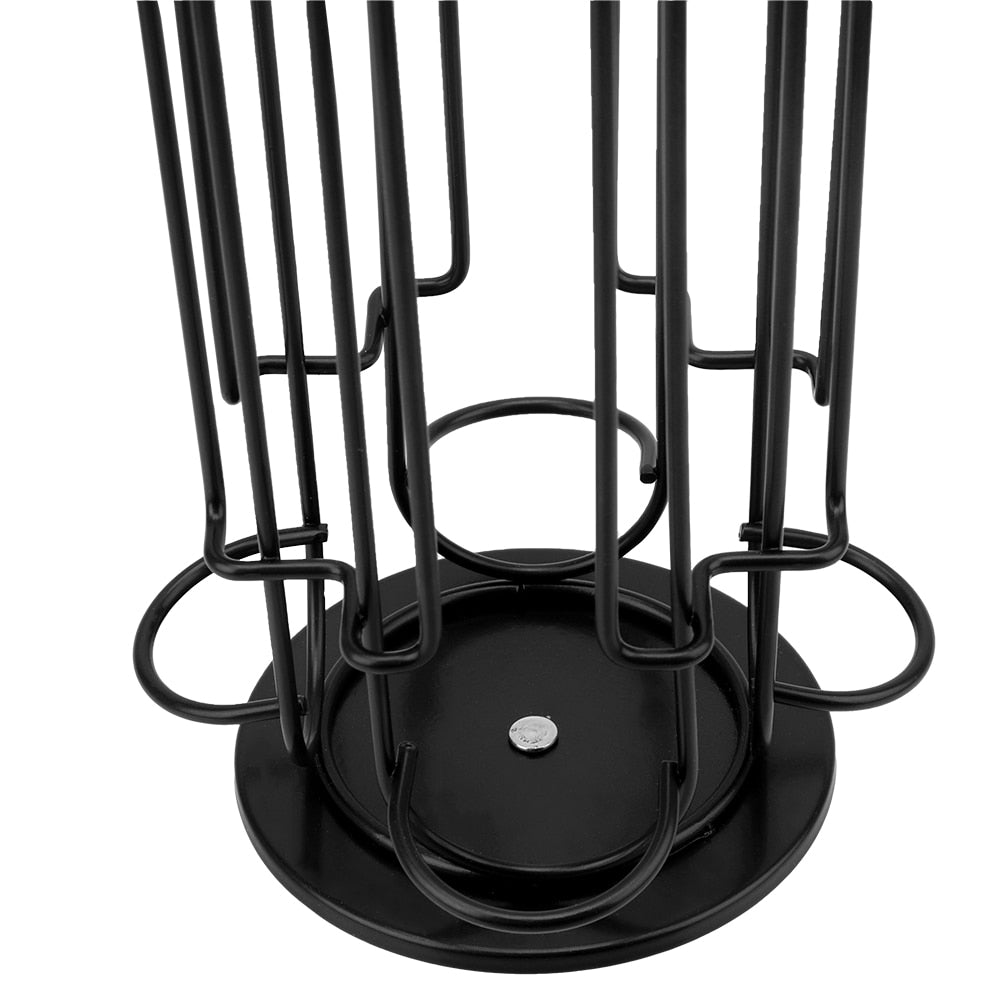 Dolce Gusto Capsule Holder: 24-Pod Rotating Rack