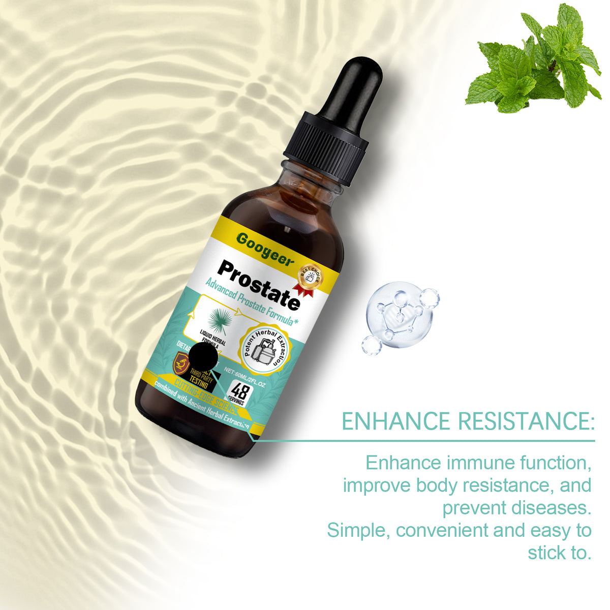 Liquid Prostate Supplement for Daily Urinary Support