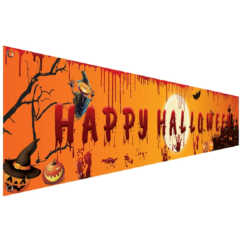 Halloween Backdrop Banner for an Instant Spooky Scene