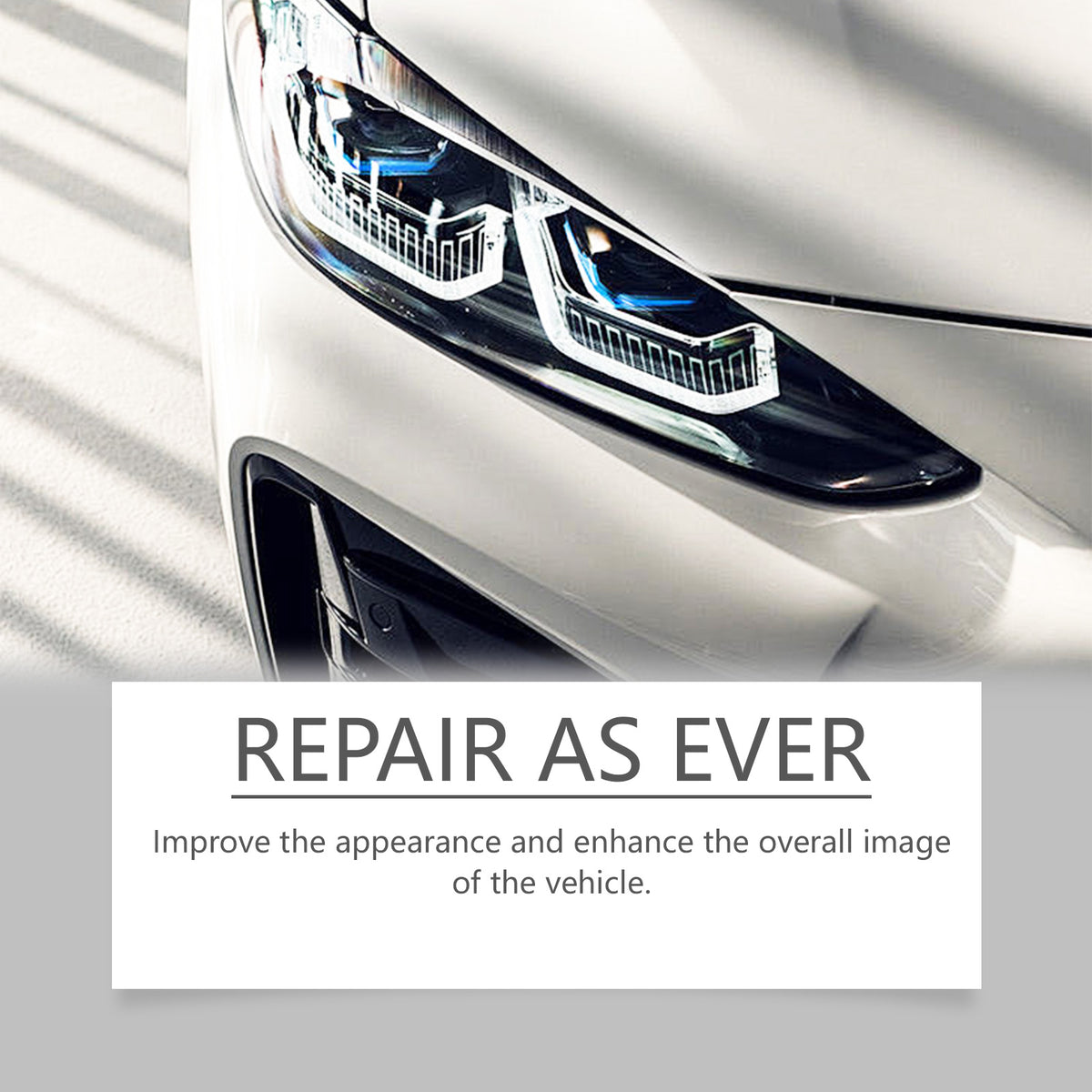 Automotive Headlight Repair Paste for Clearer Lamps