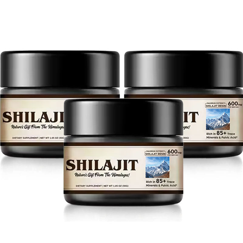 Shilajit Resin — 600mg Pure Himalayan Mineral Support